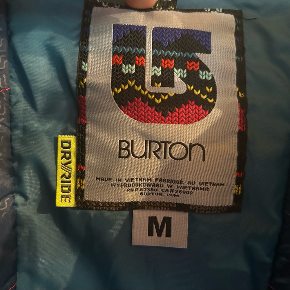 Burton ski jacket multicolor Dry Ride - Picture 5 of 8